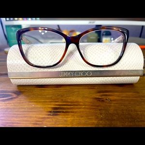 Jimmy Choo Glitter Glasses